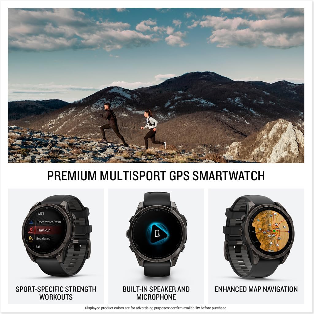 Garmin Fēnix 8 Sapphire Solar 47mm - Image 2